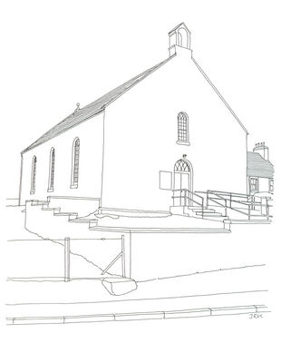 Daliburgh Parish Church, South Uist