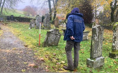 In search of Gaelic Memorials in Scottish Graveyards