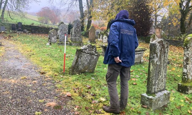 In search of Gaelic Memorials in Scottish Graveyards