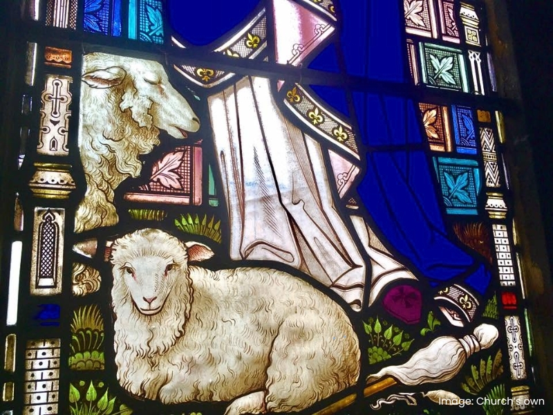 Our Lady Star of the Sea Window Detail