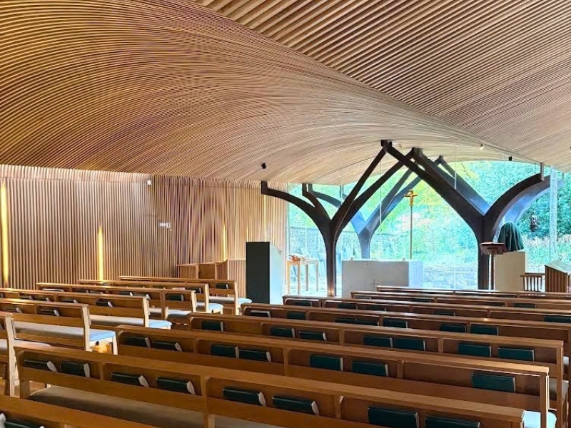 St Albert the Great Chapel interior - Joanna Greener