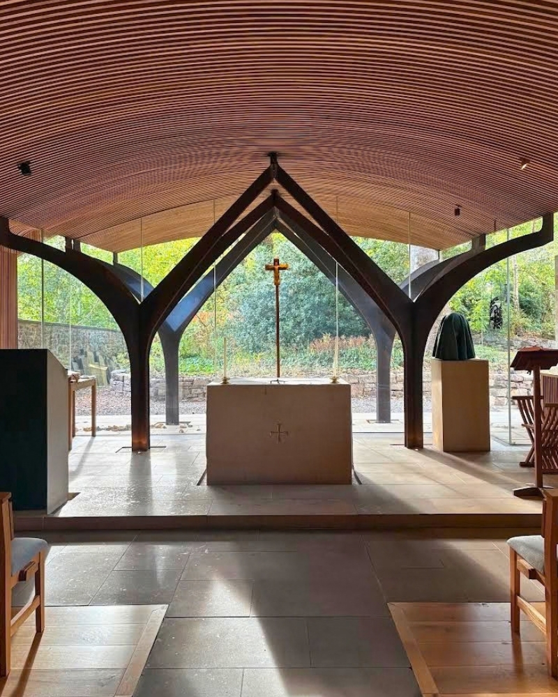 St Albert's Chapel interior - Joanna Greener